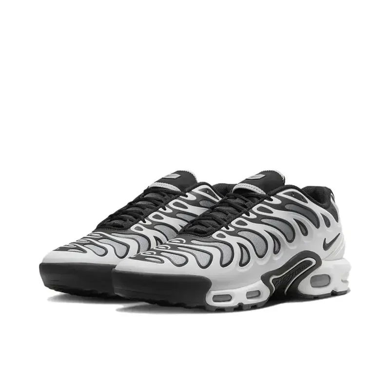 Nike Air Max Plus TN Grey Black Anti-Slip Cushioning Outdoor Sports Sneakers Grey Black Classics Men's Running Shoes  FD4290-101