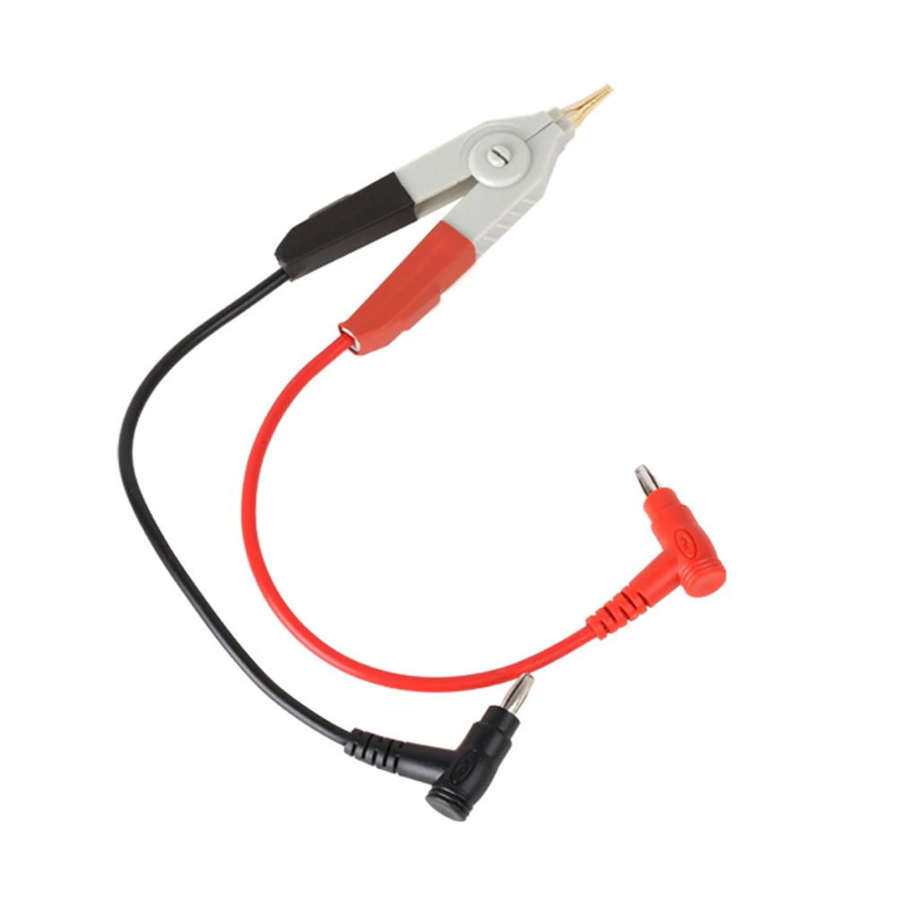 Gold Plated Test Clip Kelvin Test Clip Laboratory Use Electronic Testing 20A Current 90mm Length All-copper Gold-plated