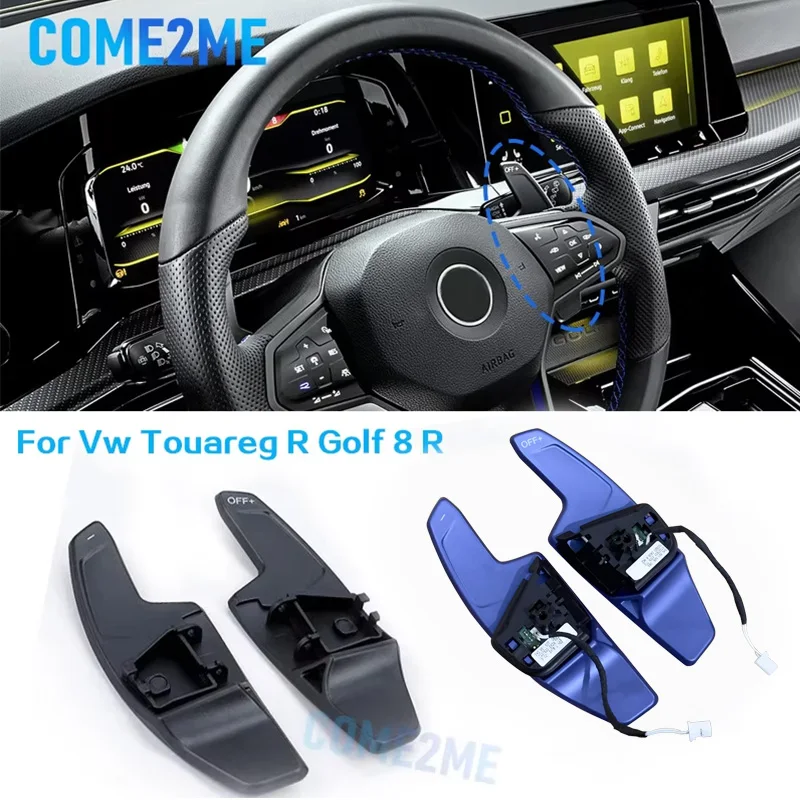 2pcs Paddle Shifters For Volkswagen, Steering Wheel Paddle Shifters For Golf 8 Gti