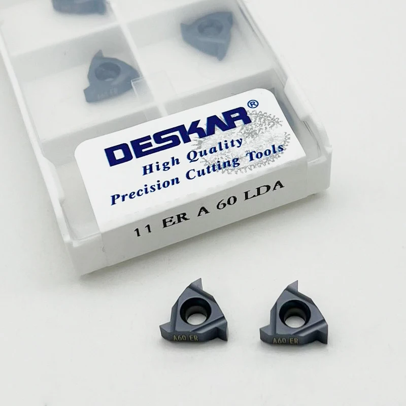 11ER 11IR A55 A60 1.0ISO 1.25ISO 1.5ISO 1.75ISO 2.0ISO LDA LDC Carbide Threading Inserts Hard Alloy Threaded Blade CNC Tools