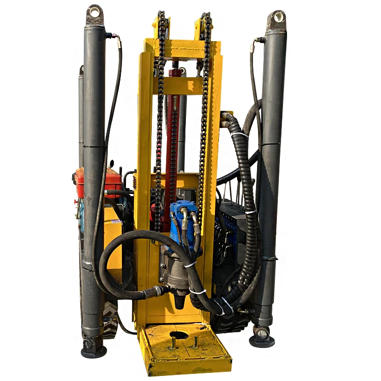 جهاز حفر آبار مياه ديزل صغير مريح بعمق 50 متر مناسب لحفارات حفر آبار المياه المنزلية #2