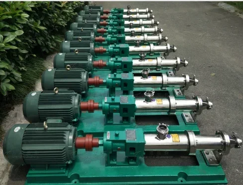 Hydraulic Screw Pump for Sludge Water Viscous Liquid Screw Pumps Manufacturers High Viscosity Products Transfer Pump New Arrive