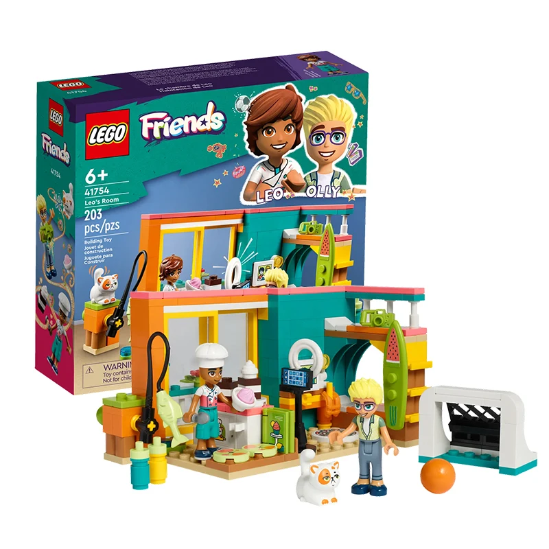 

Lego Building Blocks Friends Series 41754 Leo's Room for Boys and Girls Children's Puzzle Building Blocks Toy Gift