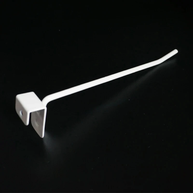 custom.Suitable 180mm and 280mm Metal Hooks of 20mm square Tubes Supermarket Shelves, Earring Cabinets and Stationery Ho
