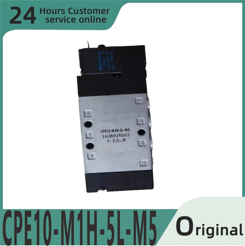

Совершенно новый оригинальный электромагнитный клапан CPE10-M1H-5L-M5 162892