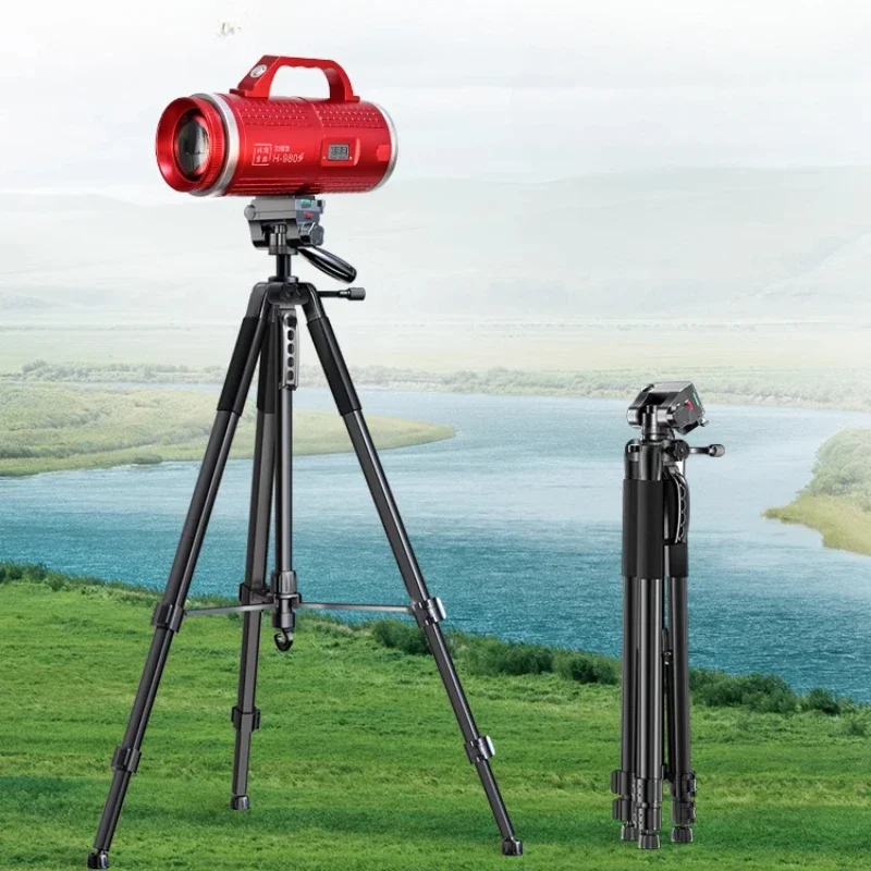 

night fishing light bracket fishing light cannon telescope gun light special tripod mobile phone tripod portable outdoor floor