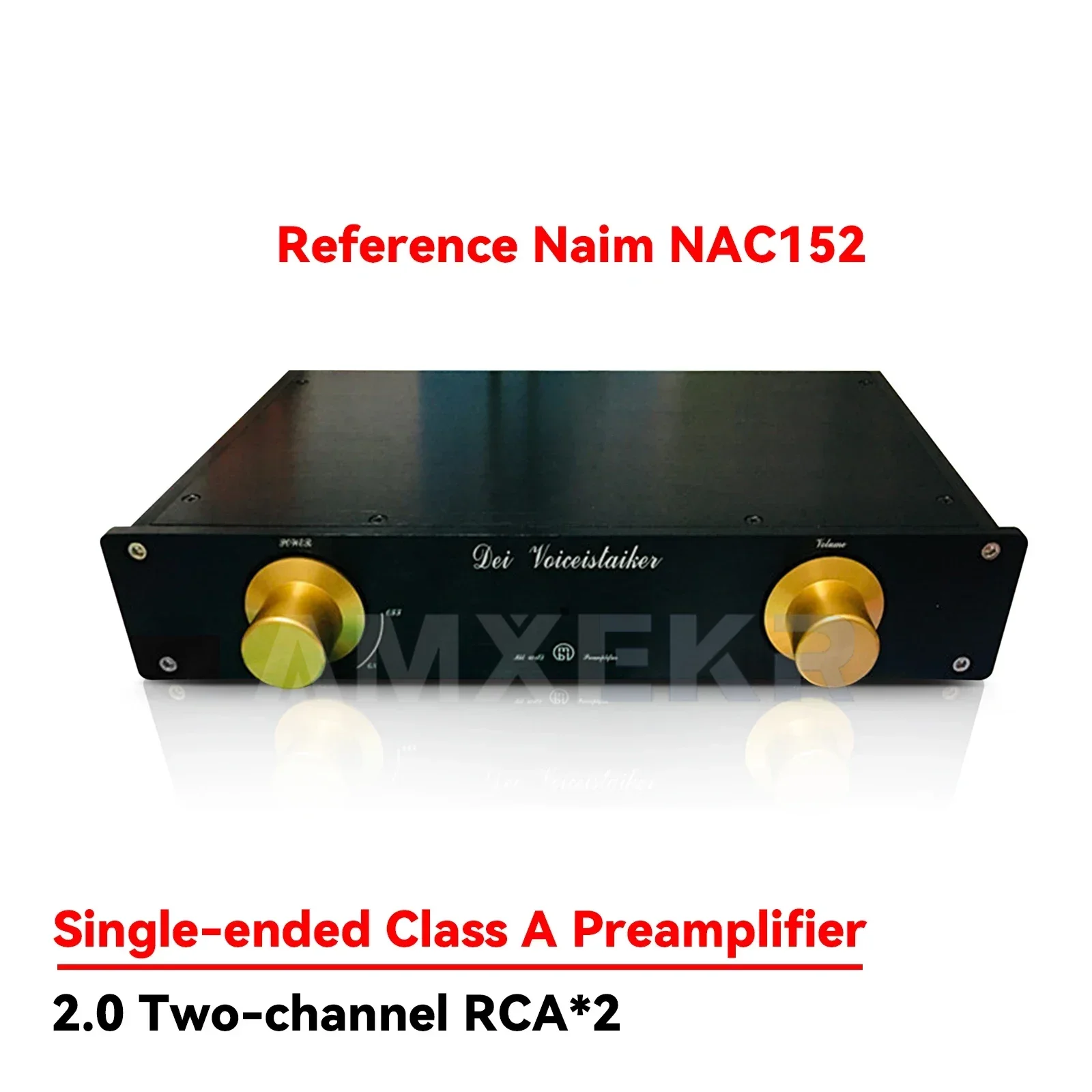 

AMXEKR 5.4 Times Amplification Reference Naim NAC152 Single Ended Class A Preamplifier Sound Warming for Diy Amplifier Audio