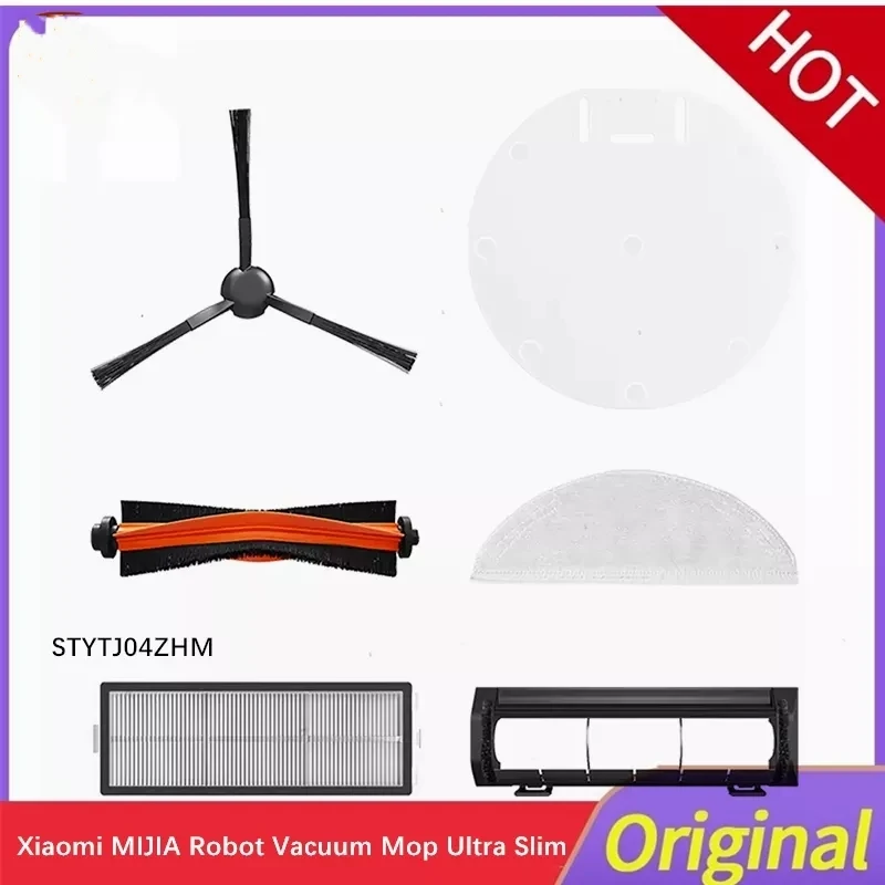 For Xiaomi MIJIA Robot Vacuum Mop Ultra Slim STYTJ04ZHM Accessories Spare Parts Xiomi  Cleaner Replacement Brush Filter