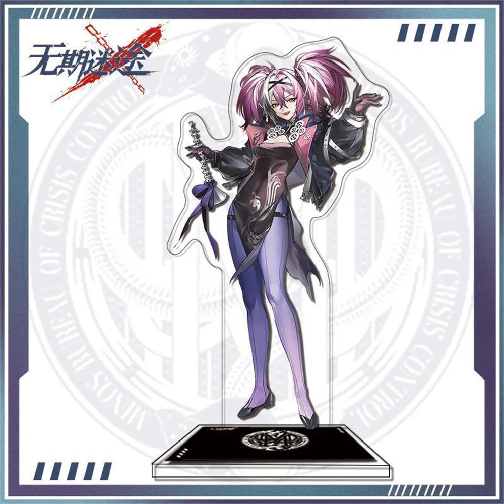 

Anime Acrylic Stand Game Path to Nowhere Model Figures Zoya Hamel Demolia Demon Hella Model Plate Desk Decor Props Firend Gift