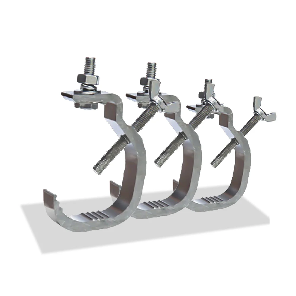 Alle Aluminium Laser Lampe Moving Head Beleuchtung Strobe Lampe Rohr Lampe Befestigungs Ausrüstung Haken Par Licht Haken