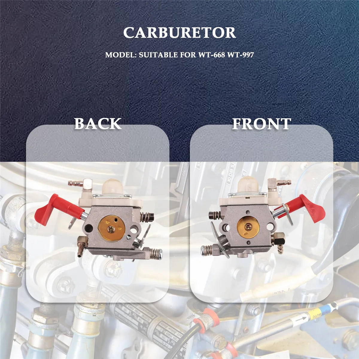 Carburateur pour Walbro Wt-668 Wt-997 Rc Pièces pour user ins I Baja 5B 5T 5SC LOSI 5IVE-T Moteur Carburateur