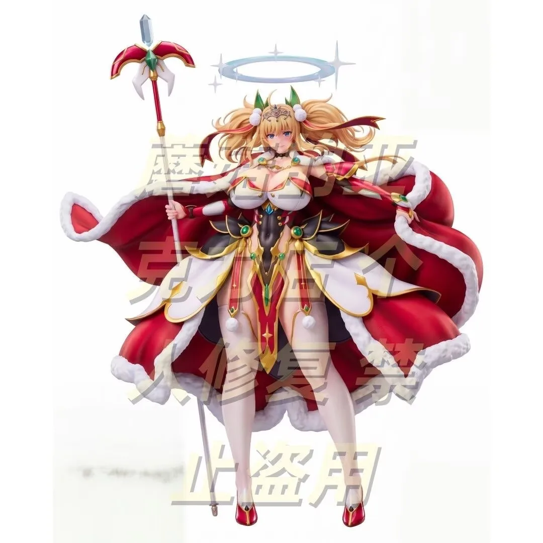 15cm 3D Anime Fate/Grand Order Jeanne d'Arc Weihnachtskostüm Standfigur Acryl-Modellplatte Cosplay Sammlerstück Tischdekoration