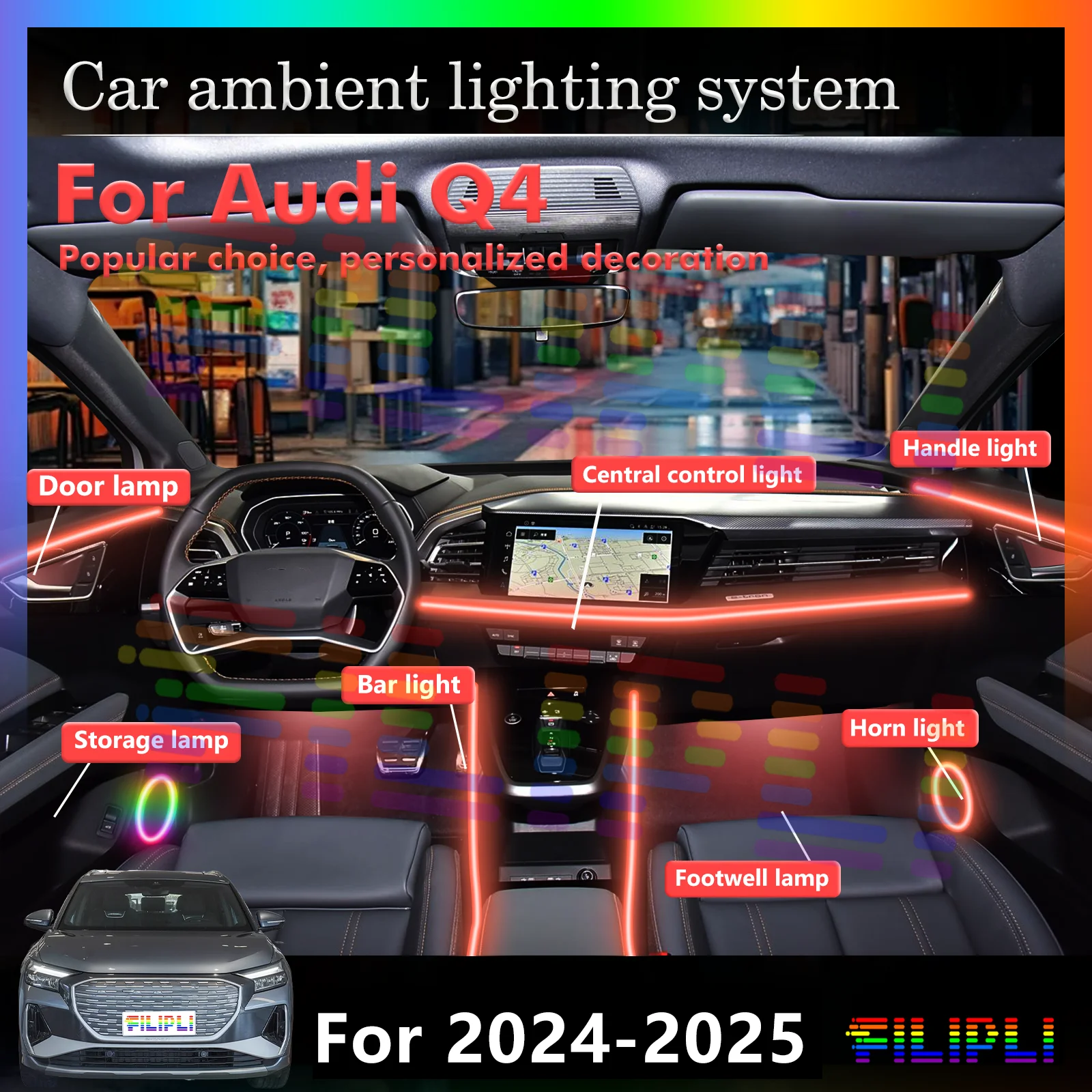 For Audi Q4 Make Gr…