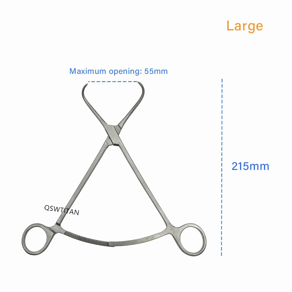 Bone Reduction Forceps Orthopedic Bone Forceps Pointed Jaw Autoclaveable orthopedic surgery instruments