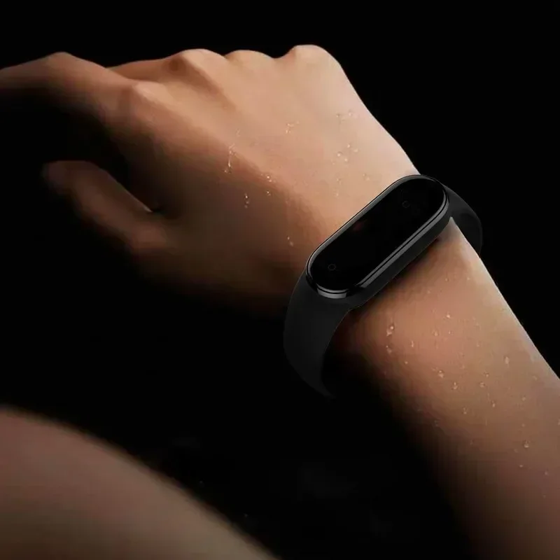 Uhrenarmband für Xiaomi Mi Band 7 6 5 4 3 Armband Silikon-Armband Handgelenksriemen MiBand 3/4 Band5 Band6 Smartwatch-Zubehör – Detail 9