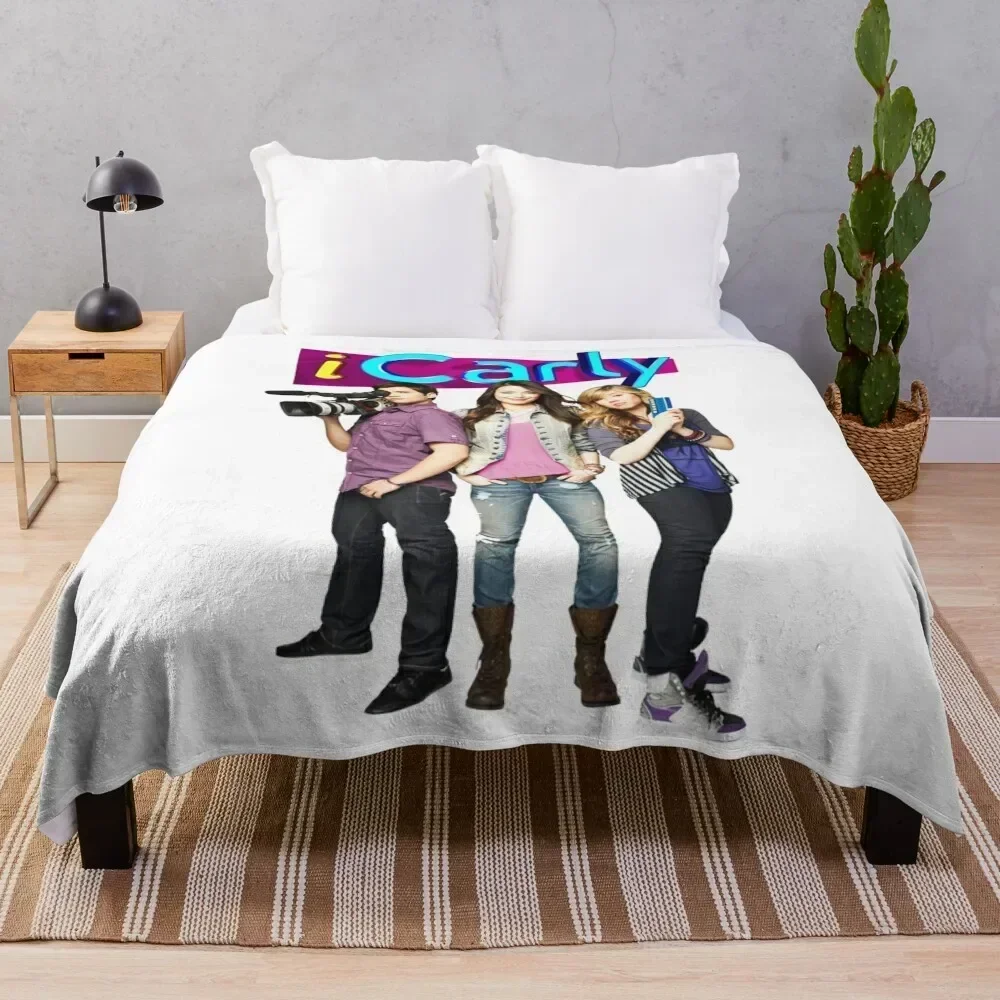 

iCarly Throw Blanket Faux Fur Soft Warm Blanket for Bed