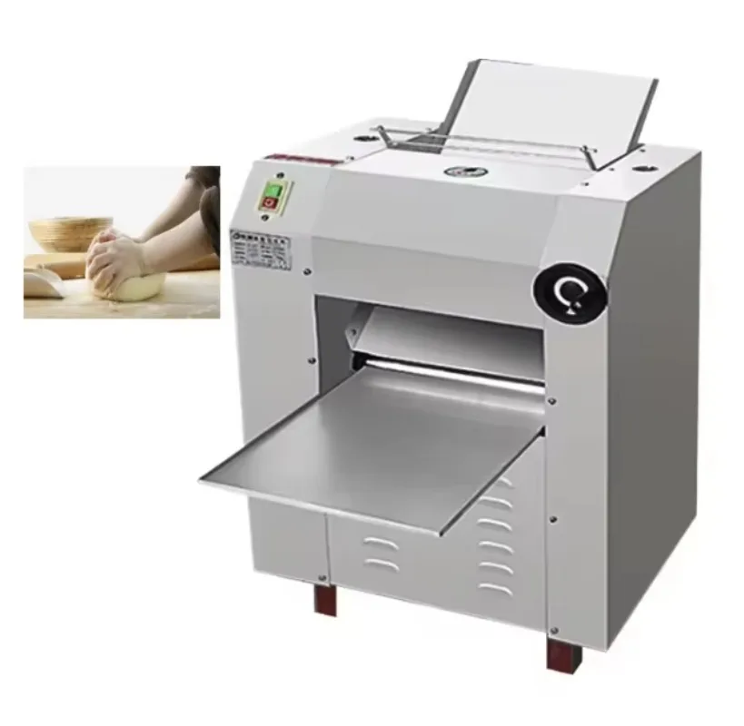 

2-30Mm Adjustment Dumpling Tortilla Make Roti Dough Roll Kneader Sheeter Roller Machine