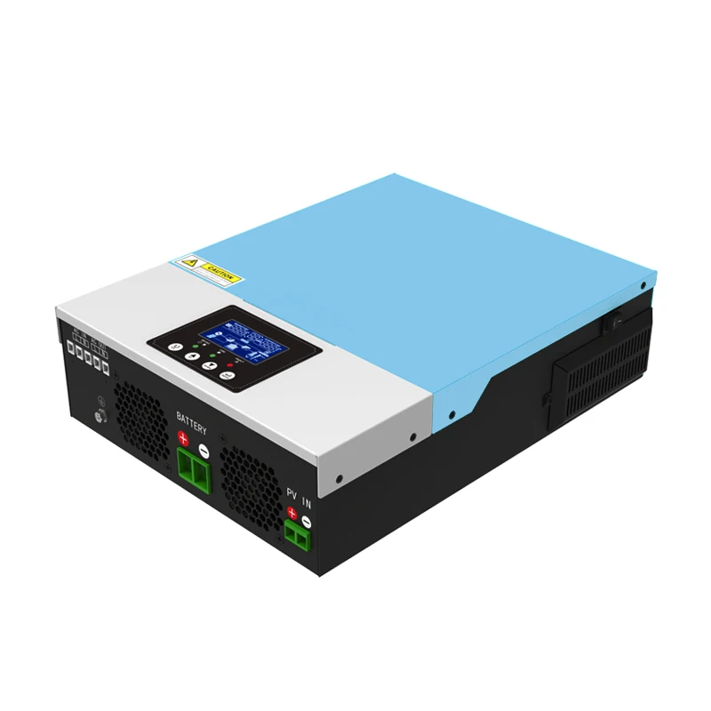 أفضل سعر 24 فولت 3 كيلو وات خارج الشبكة عالي التردد عاكس شمسي هجين مدمج وحدة تحكم شاحن بالطاقة الشمسية