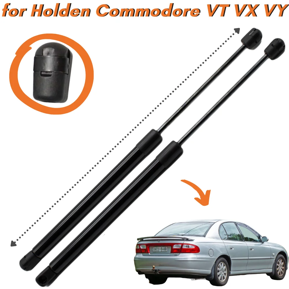 

Qty(2) Trunk Struts for Holden Commodore VT VX VY Sedan With Spoiler 1998-2006 Rear Tailgate Lift Supports Gas Springs Shock