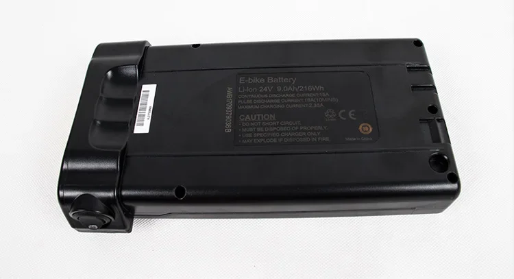 24V 9AH 방수 및 방폭형 전력 리튬 이온 보조 키트 배터리 작동