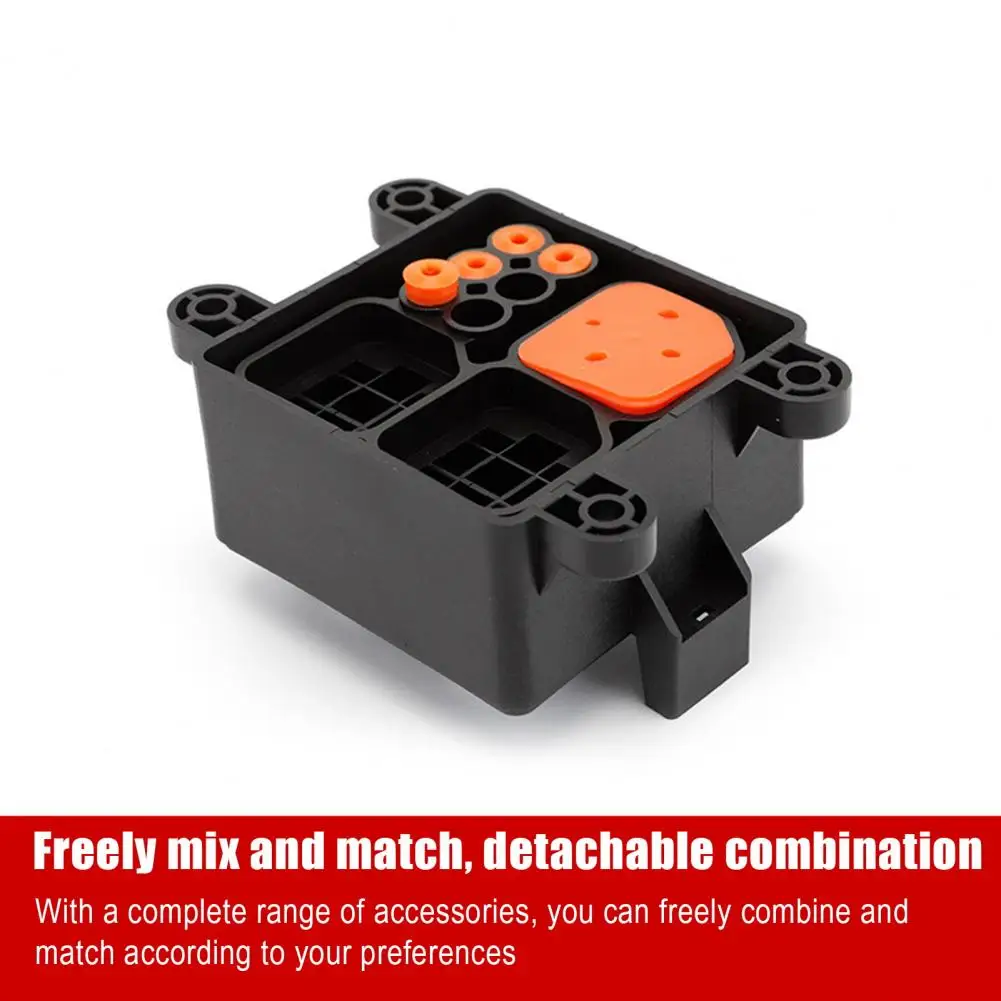 Ip65 Waterproof Rating Waterproof 3-way Relay Box for Cars Trucks Boats Ip65 Rated Safe Box with Removable Slots with 4-pin