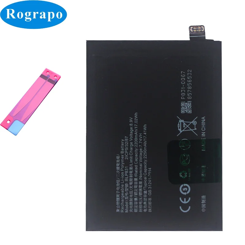 New BLP675 BLP755 BLP767 BLP769 BLP811 BLP831 BLP889 Battery For Oppo Find X Lamborghini X1 X2 X3 X5 N Lite Neo Pro