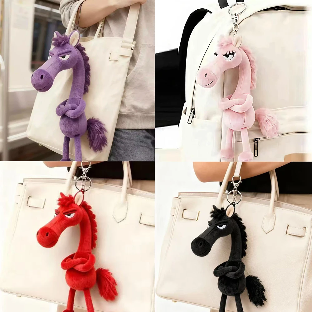 

Keychain with Year of the Horse pendant pet pony doll unique design children's gift home decoration 2026