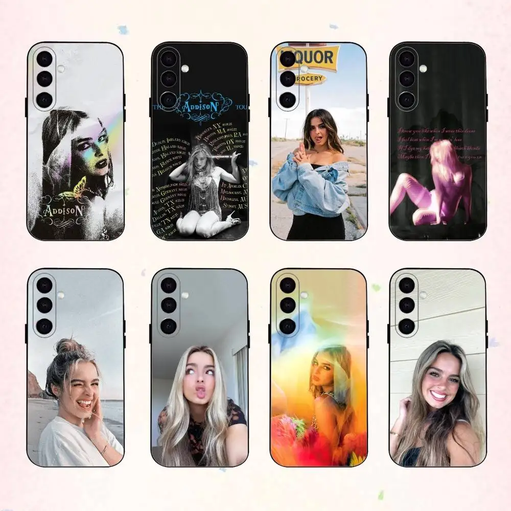 

C-cool A-addison R-rae phone Case For Samsung Galaxy A73,A72,A71,A70,A53,A52,A51,Others Soft Black Shell