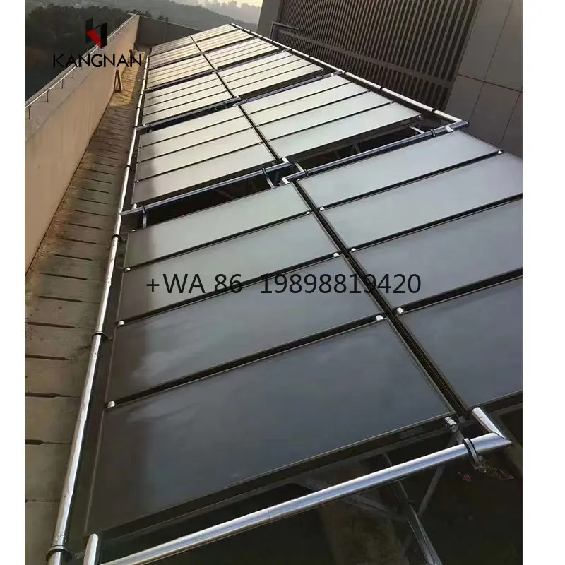 

Good Price Unpressurized Flat Plate Panel Water Heater Solar Collector Use in Hot Water Project