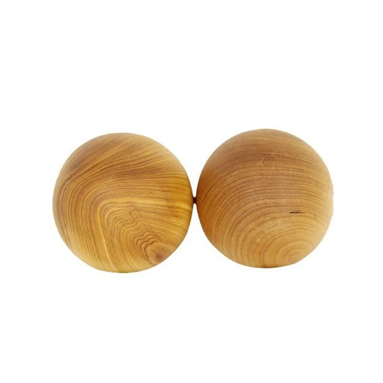Premium Thuja Handball Wooden Massage Ball Fitness Ball Ornament
