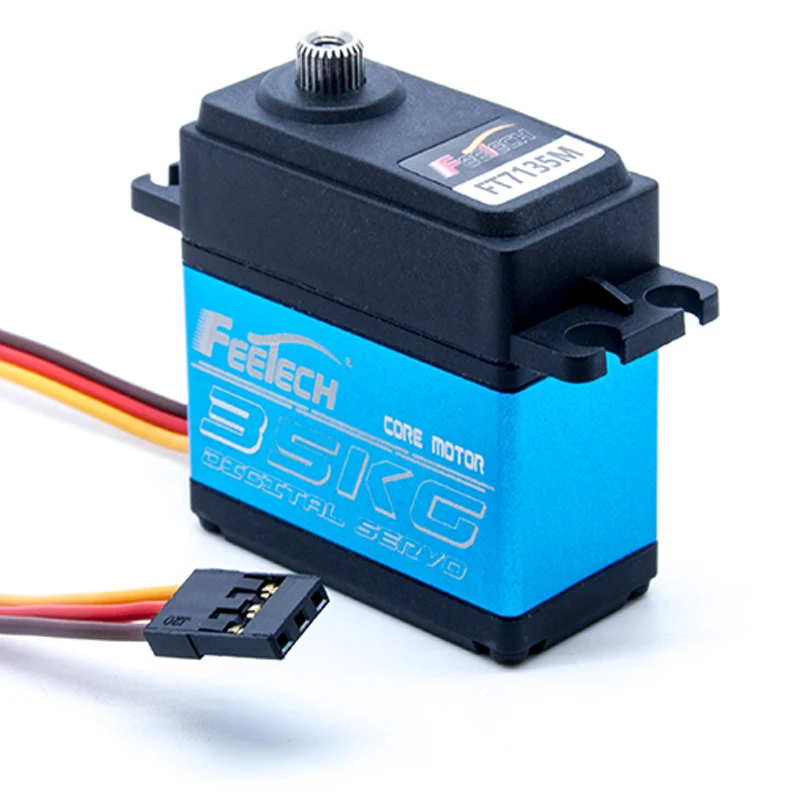 Waterproof Servo 20kg 25 30kg 35 40kg High Speed Servo Metal Gear Digital Remote Control Baja Servo, FT-7135-C001