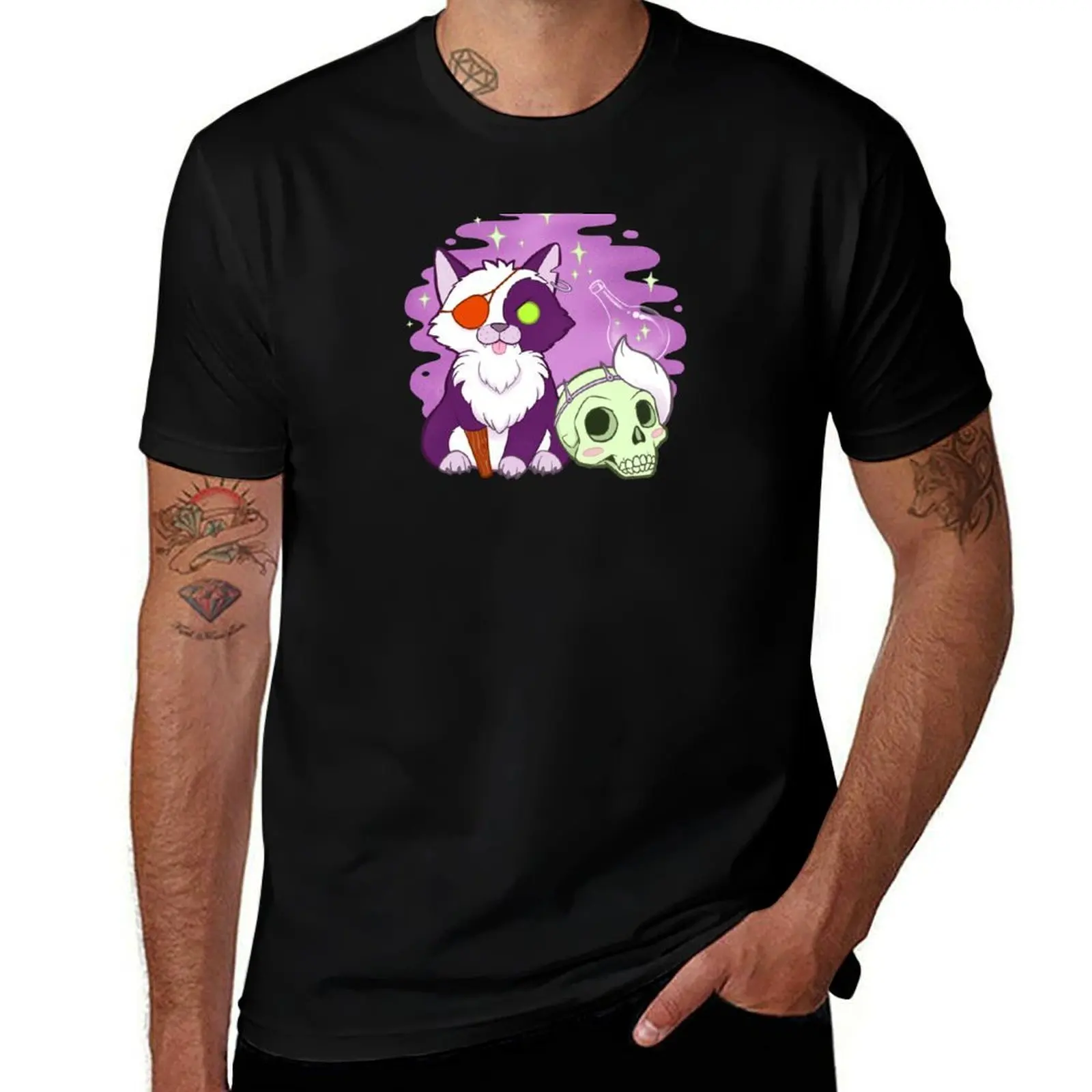 The Last Unicorn - Pirate Cat T-Shirt High Elasticity Sports T-Shirt