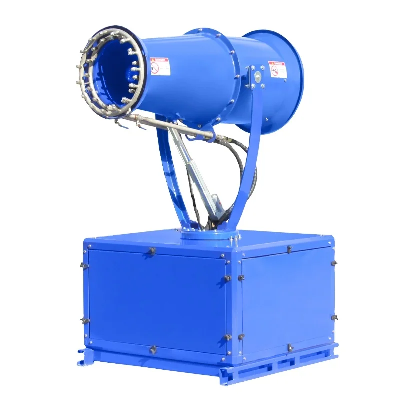 الزراعة بخاخ الدخان مدفع الضباب رذاذ الماء الغبار البخاخ مدفع الضباب التلقائي لتطهير تعبئة الأرض و