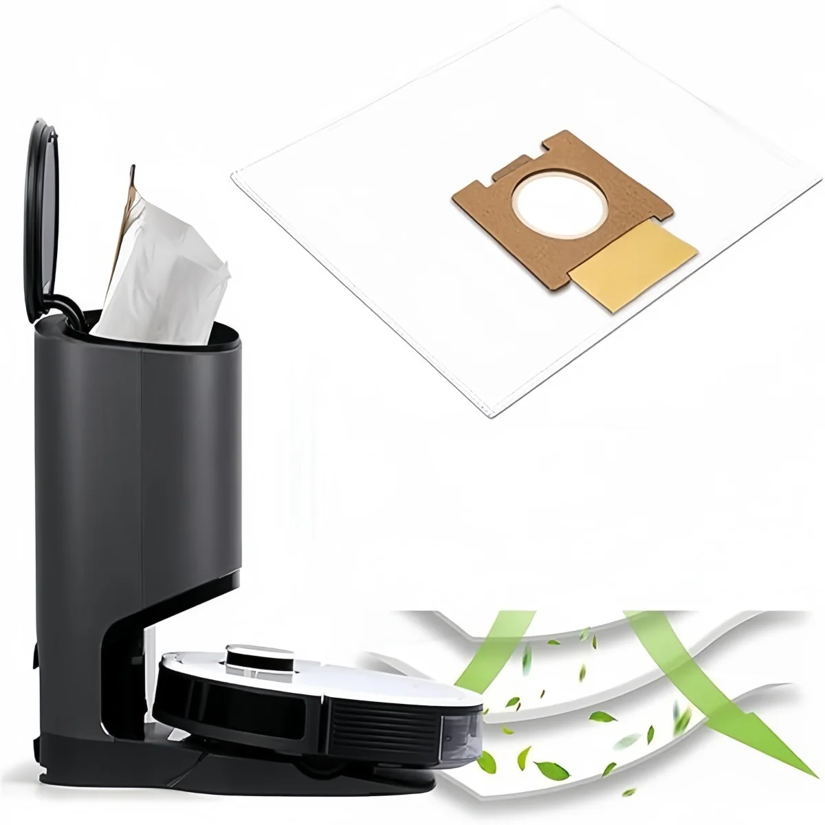 Vacuum Cleaner Bags for Hoover H81 Pure Epa for Telios Extra Vacuum Cleaner, Replacement Easy Installation Dust Bags