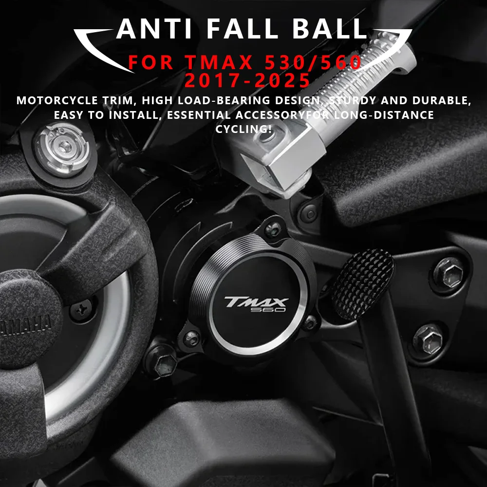 

MTKRACING Engine Case Covers For YAMAHA TMAX 530/560 2017-2024 Motorcycle Engine Protector Cover Frame Hole Drive Shaft Cover