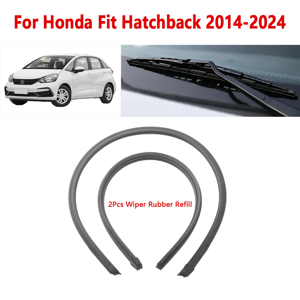 

Wiper Rubber Strip 14" 26" for Honda Fit JAZZ 2014 2015 2016 2018 2019 2022 Car Wiper Refill Accessories 1Pair
