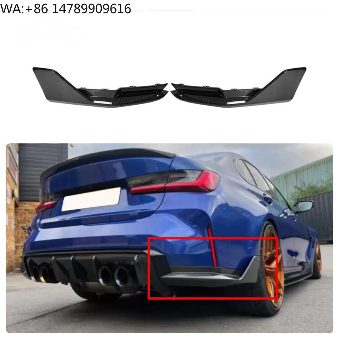 

YOMDO G80 MP Style Real Carbon Fiber Rear Bumper Diffuser Lip Trim for 3 Series G80 M3 2021+