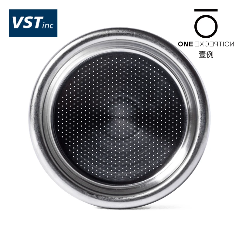 VST powder bowl Italian style machine filter cup espresso filter bowl improves extraction rate and evenly extracts WBC specified