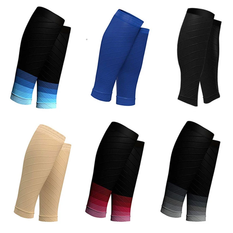 1pcs Running Athletics Compression Stockings Sleeves Leg Calf Shin Splints Elbow Knee Pads Protection Sports Safety Unisex Socks