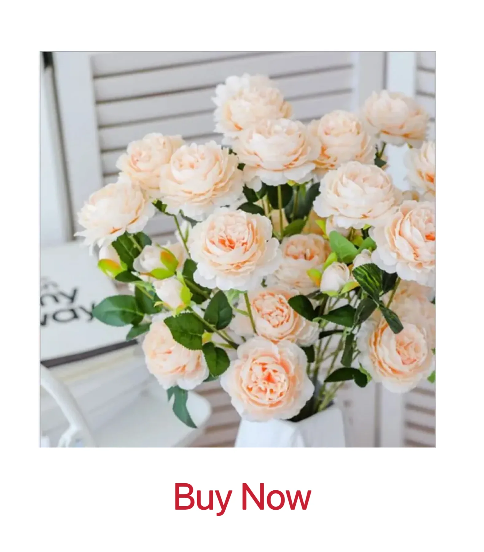 Künstliche Blumen, gefälschte Rosen, Seiden-Pfingstrosen, Valentinstag, Festival, Dekoration, Party, Vase, Zuhause, Zimmer, Hochzeit, Brautsträuße, DIY-Geschenke – Detail 8