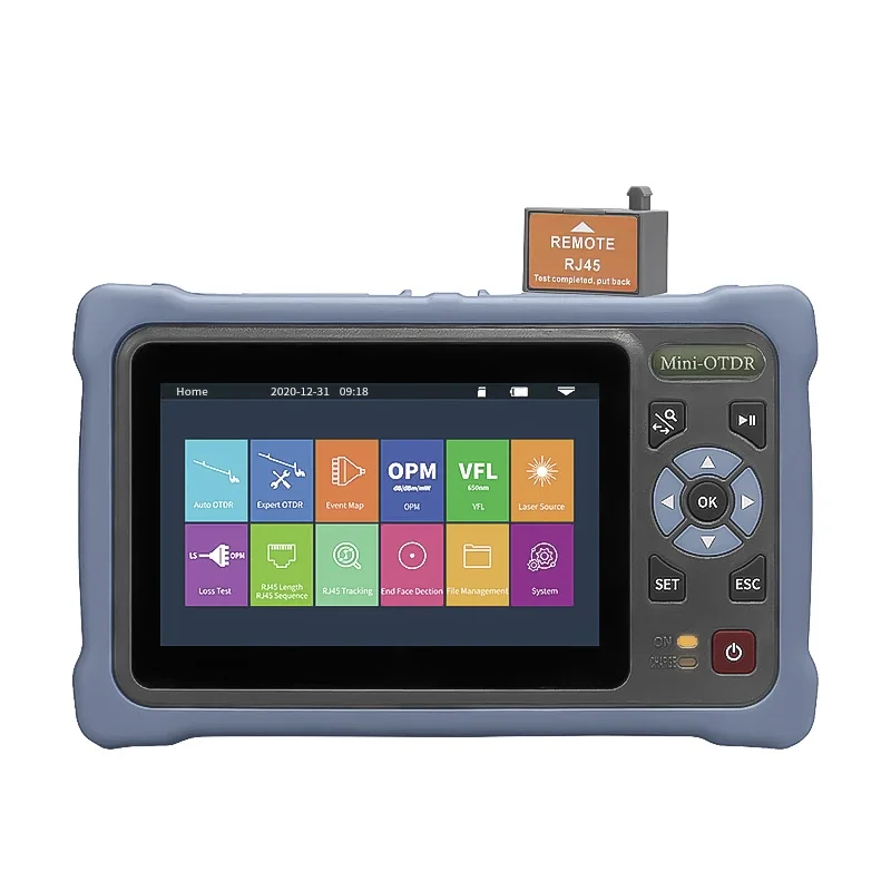 Mini Fiber Optic Nk4000D 1310/1550Nm Tester Exfo Reflectometer Time Domain Launch Smart Pon Event Map Ftth Otdr