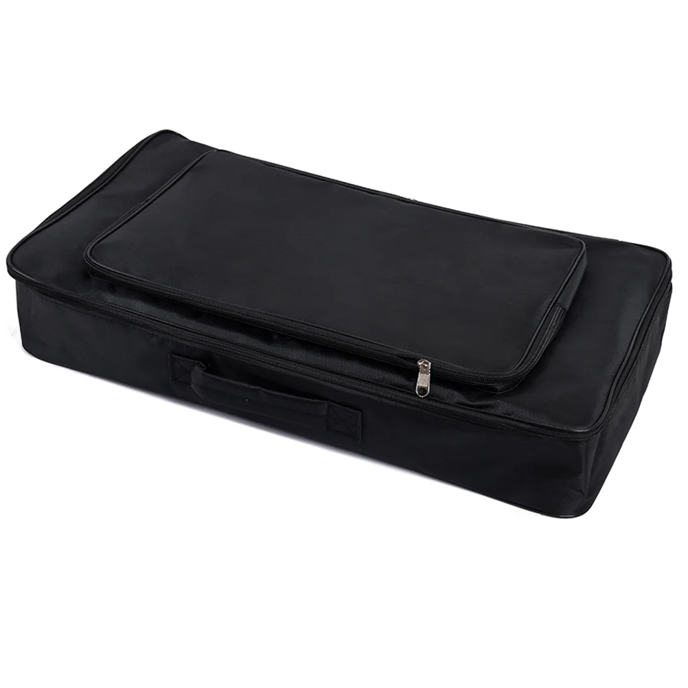

Guitar Pedal Pedalboard Storage Bag Musical Instrument Carry Case Black Zipper Pouch Effect