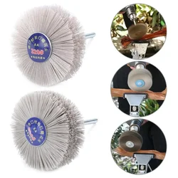 1pc Abrasive Nylon Wheel Brush 80mm Grinding Wheel Brush Nylon Polishing Abrasive Rotary Woodworking Tools 80-600 Grit