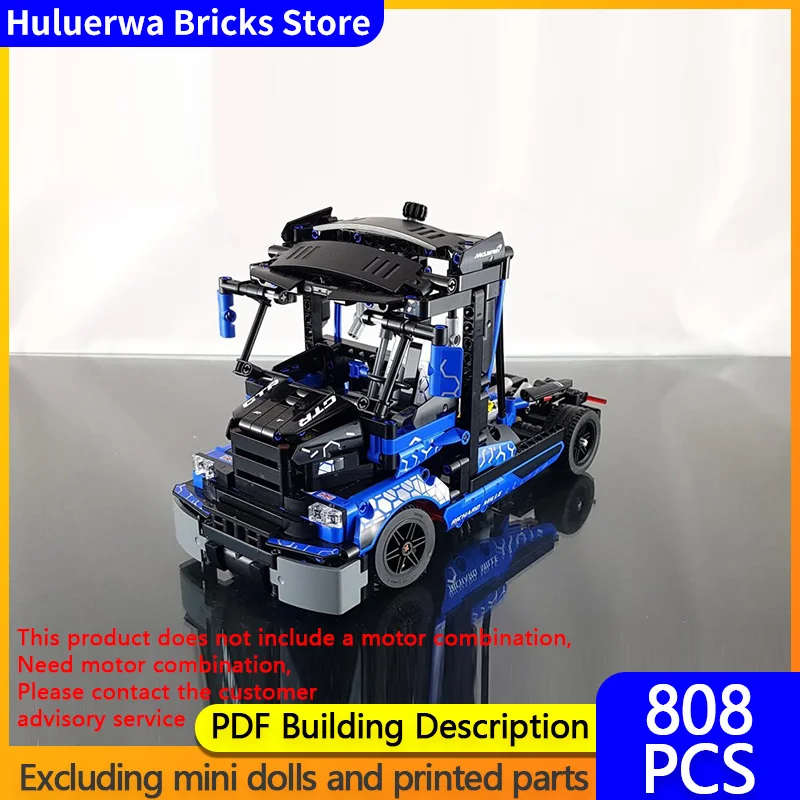 

Модель скоростного гоночного автомобиля MOC, строительные кирпичи, модель RaceTruck B, модульная технология, подарки, праздник, сборка, детские игрушки, костюм