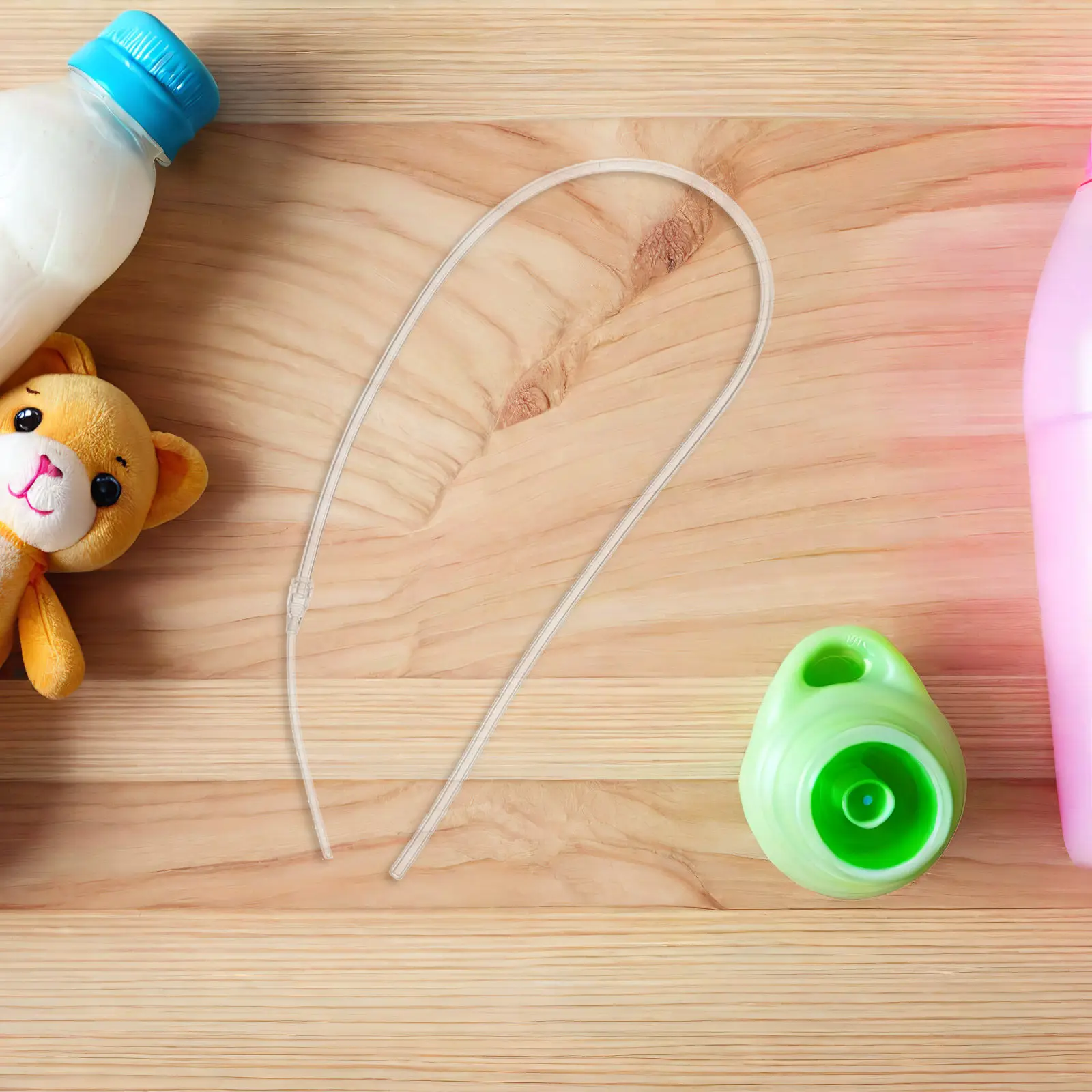 

3Pcs Baby Milk Straws for Weaning Transition Self-Feeding Aid Food-Grade Easy- Nursing System Milk Straws