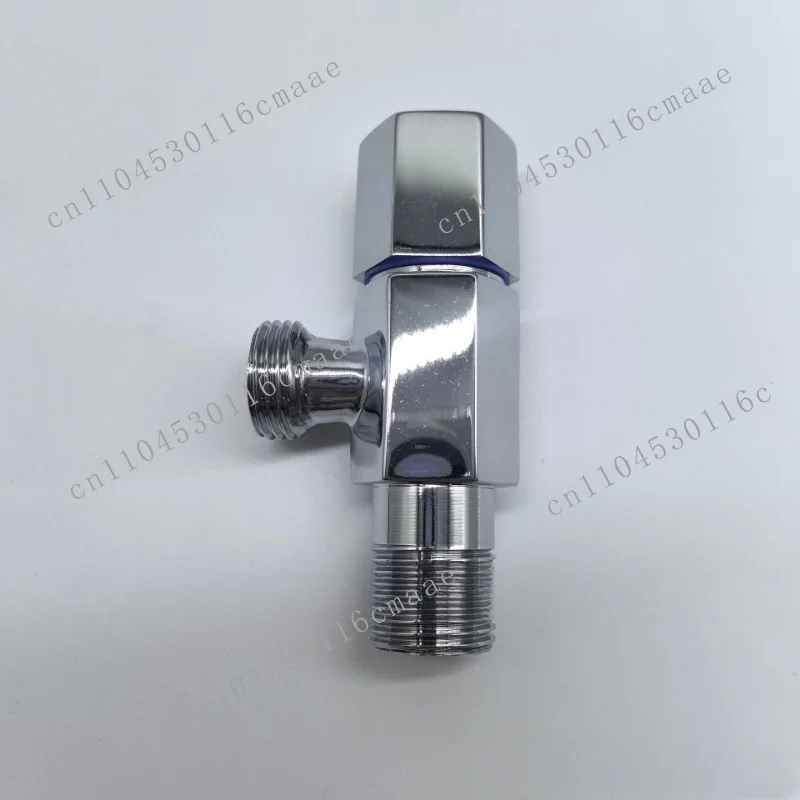 Copper angle valve Brass hexagonal  Inlet and outlet  Solar water heater Hot and cold