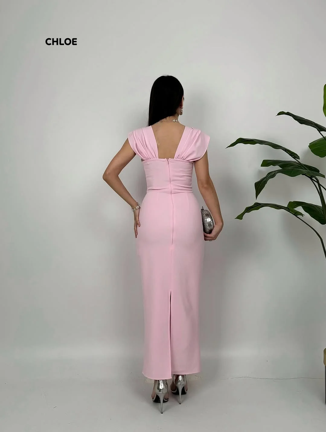 Robe de bal de Leader carrée Robe de luxe sirène longues robes de bal 2025 sur mesure sans manches robes élégantes femme Robe de soirée