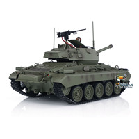 Toys Tongde 1/16 M24 Chaffee RC Light Tank Electric Infantry Fighting Vehicle Model Radio Control Panzer for Boys Gift TH24484
