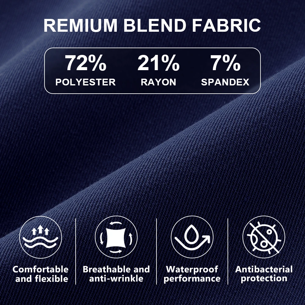 KUNGFU SCRUBS Nursing workwear women uniform high-end TRS breathable fabric surgical gown V-neck short-sleeved top pants set