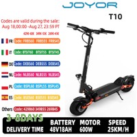 JOYOR T10 Adult Off-Road Electric Scooter 1000W*2 Motor 60V18AH Battery Escooter 10\